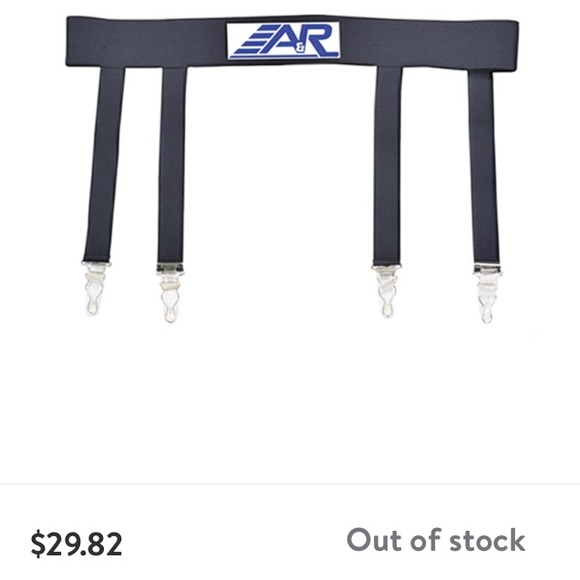 A&R Pro Heavy Duty Ice Hockey Sock Garter Belt Holds Socks Senior 32"-44" 14 SGB - Picture 3 of 3